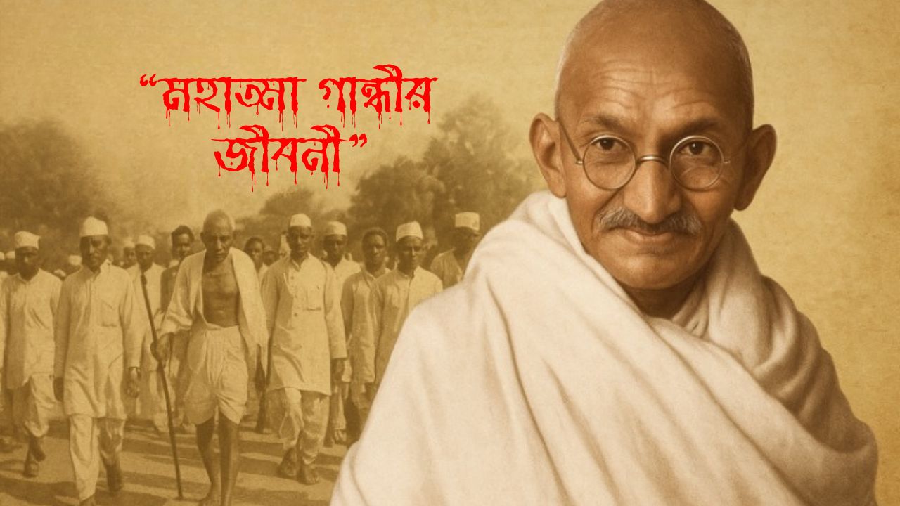 মহাত্মা গান্ধীর জীবনী – Mahatma Gandhi Biography in Bengali