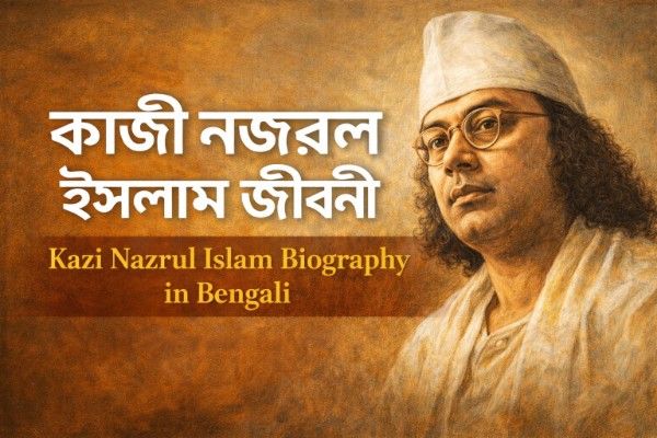 কাজী নজরুল ইসলাম জীবনী Kazi Nazrul Islam Biography in Bengali
